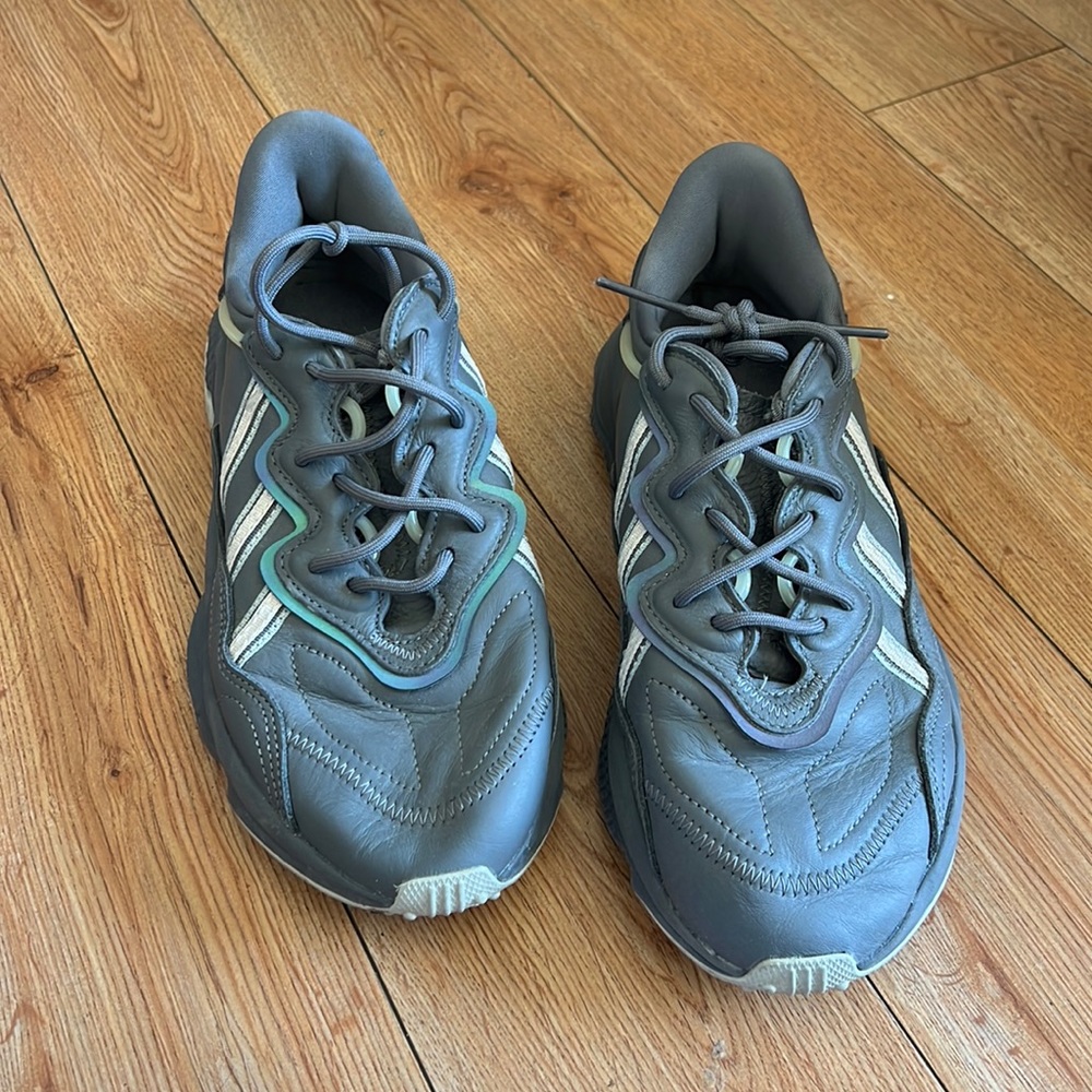 Gray Adidas sneaker